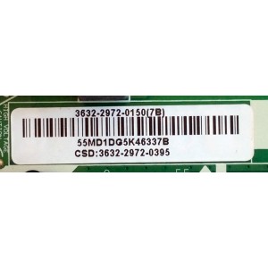 MAIN FUENTE (COMBO) PARA TV VIZIO / NUMERO DE PARTE 3632-2972-0150 / 0171-2271-5647 / 3632-2972-0395 / PANEL LSC320AN10-H01 / MODELOS D32HN-D0 LAUSUKDS / D32HN-D0 LAUSUKFS
